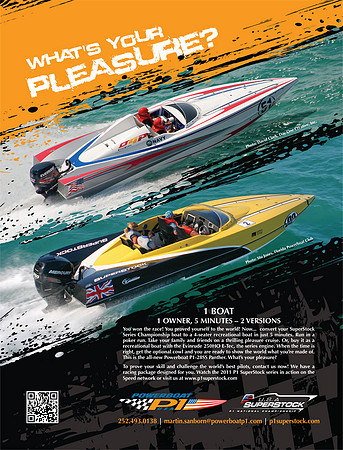 P1 Pleasure National Ad Campaign