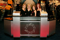 Hostesses at Lead Capture Station, Fountain Miami Exhibit